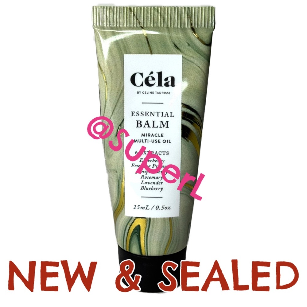 5/$15 NEW Cela Essential Balm Miracle Multi Use Oil Skincare Beauty